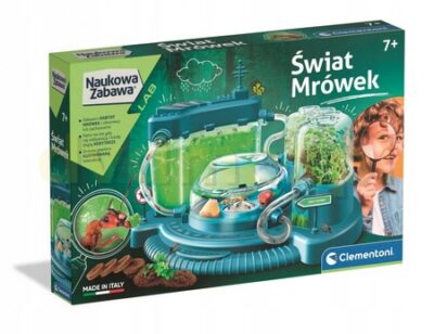 Clementoni Zestaw Naukowa Zabawa Świat Mrówek 7+ NA PREZENT NA MIKOŁAJA