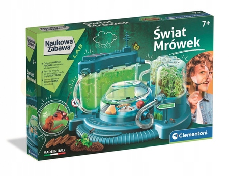Clementoni Zestaw Naukowa Zabawa Świat Mrówek 7+ NA PREZENT NA MIKOŁAJA