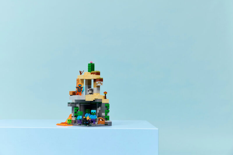 KLOCKI LEGO 21587 MINECRAFT LOCH ZOMBIE DUNGEON KLOCKI OD 8 LAT NA PREZENT