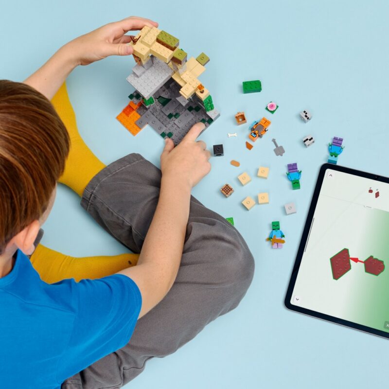 KLOCKI LEGO 21587 MINECRAFT LOCH ZOMBIE DUNGEON KLOCKI OD 8 LAT NA PREZENT