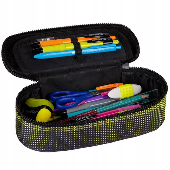 PIÓRNIK SASZETKA TRUMIENKA GRADIENT LEMON ŻÓŁTO CZARNY OMBREE COOLPACK